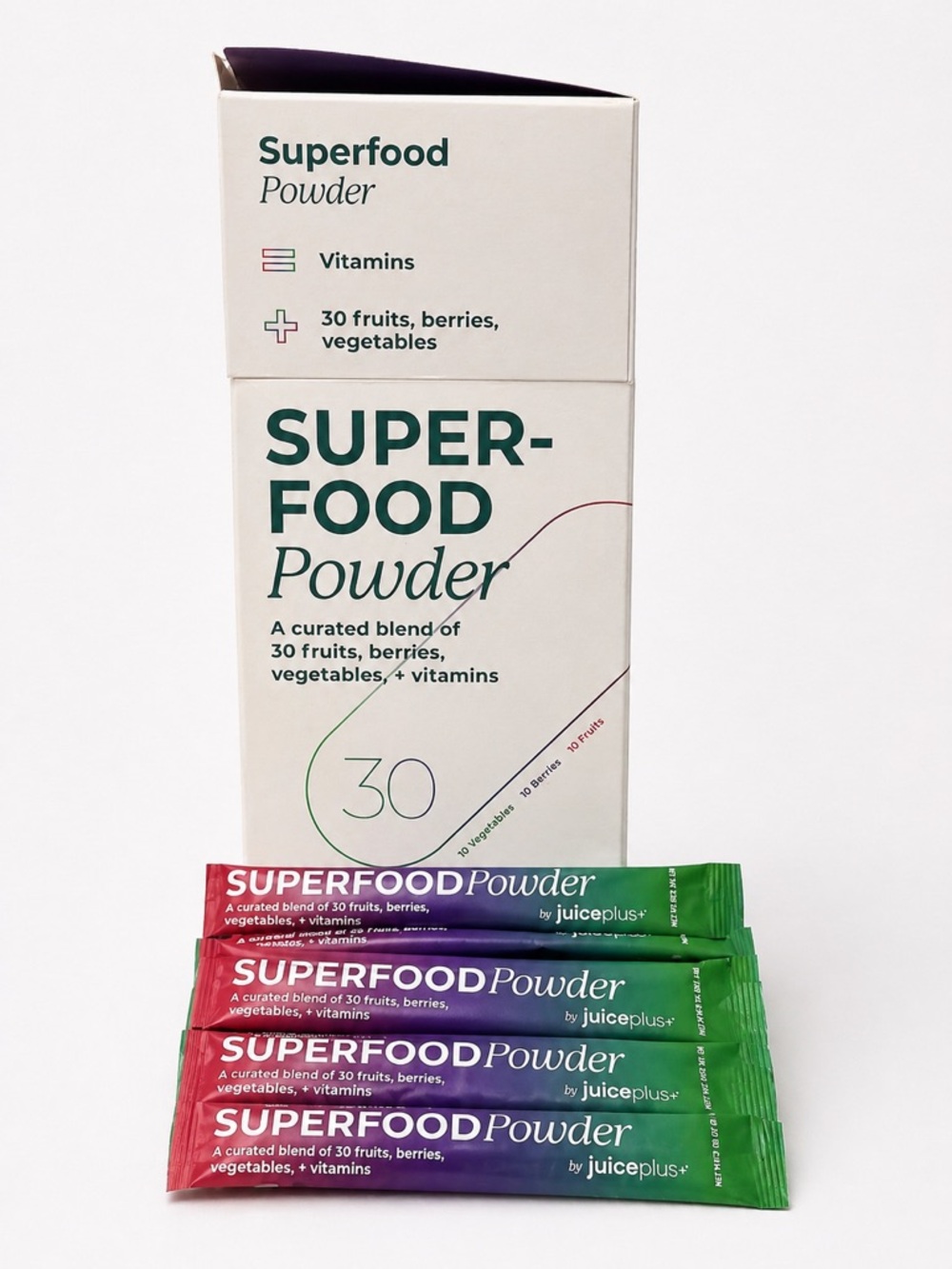 Superfood Powder (Cream/Green) - 30 Stick Packs